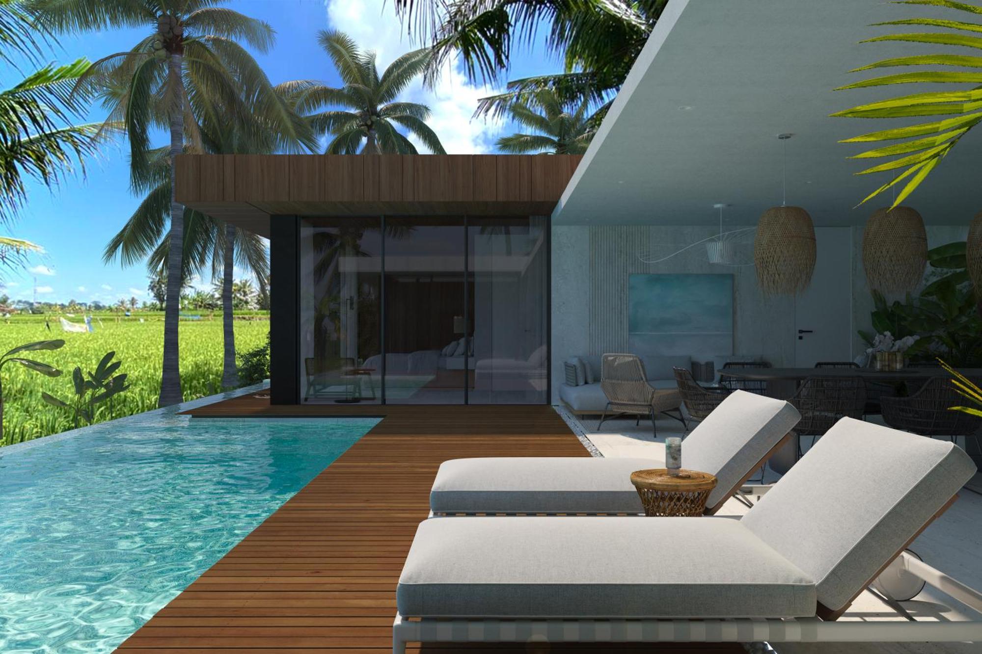 Green Flow Ubud Villas II 外观 照片
